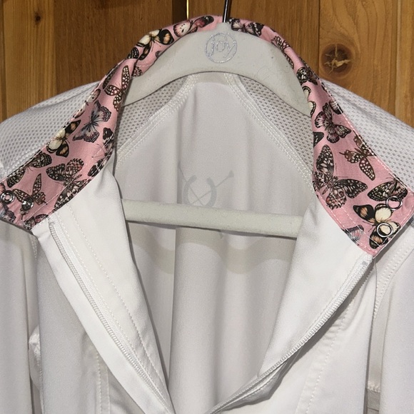 Equestrian girls long-sleeved show shirt - Picture 6 of 6